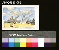 藏品(中國風景風俗繪畫明信片)的圖片